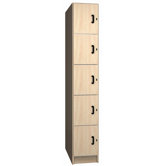 Solid Melamine Door Music Storage: 3 Equal Compartments with 48" W
