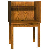 Library 3000 Wooden Single Study Carrel