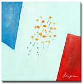 'Simply Summer' Contemporary Canvas Art