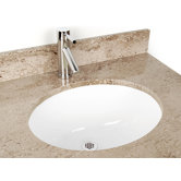 Large Oval China Bathroom Sink