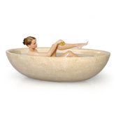Roccia Stone Bath Tub