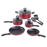 Get-A-Grip Aluminum 10-Piece Cookware Set