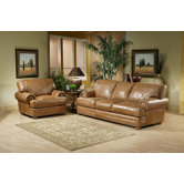 Houston Leather Living Room Set
