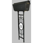 Town Square Post Mounted Mailbox