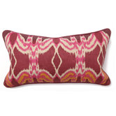 Bohemian Chic Ikat Long Pillow