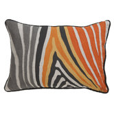 Tribal Linen Zulu Accent Pillow