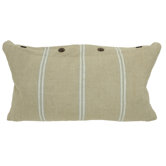 Seafarer Linen / Cotton Derby Accent Pillow
