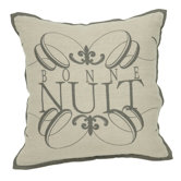 Versailles Linen Arial Accent Pillow