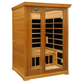 2-Person Luxury Cedar Infrared Sauna