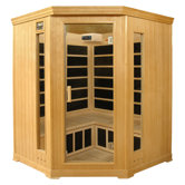 3-4 Person Corner Luxury Infrared Sauna