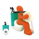 Desktop Butt Station Assistant in Orange