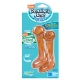Dental 2 in 1 Rawhide and Pig Skin Chew Dog Treat (2-Pack)