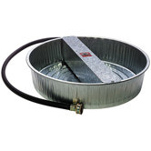 Ever Full Galvanized Dog Waterer Bowl - 13 Quart