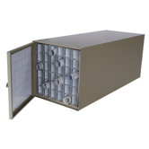 Stackable Steel Roll File with 36 Compartments for Blueprints