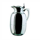 Juwel 1.5-Liter Chrome Plated  Brass Thermal Carafe