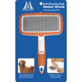 Self-Clean Soft Slicker Dog Brush