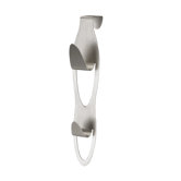 Peel Over Door Two Hook in Nickel