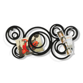 Ringlet Metal Wall Mounted Photo Holder