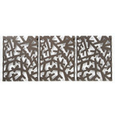 Arbera Wall Art in Bronze (Set of 3)