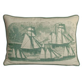 Sailboats South Pacific Decorative Pillow