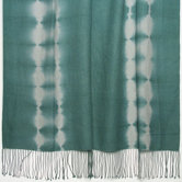 Shibori Tye-Dye 2-Ply Cashmere Merino Throw