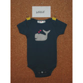 Whale Bodysuit or Tee