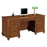 Antigua Kneehole Credenza