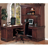 Rue De Lyon L-Shape Computer Desk with Right Return