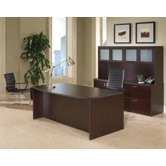 Fairplex Executive Standard Desk Office Suite with Glass Door