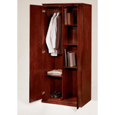 Del Mar Double Door Storage Wardrobe/Cabinet