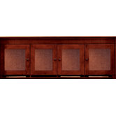 Del Mar Wall Mounted 25" H x 69.5" W Desk Hutch
