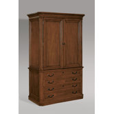 Arlington Storage Cabinet Top in Medium Walnut