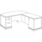 Belmont Right Computer "L" Desk