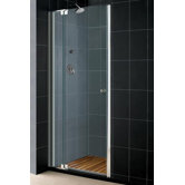 Allure 54" Frameless Adjustable Pivot Shower Door with Optional Matching Shower Tray