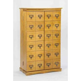 Library Style Multimedia Cabinet
