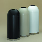 15 Gallon Metal Series OpenTop Trash Can