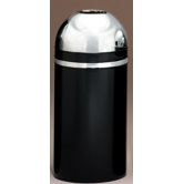 Metal Series Monarch 15 Gallon Open Top Trash Can