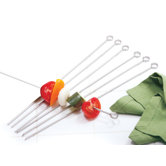 14" Stainless Steel Skewers (Set of 6)