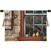 Fruit on Window Sill Tapestry