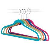 Flocked Suit Hangers (Set of 5)