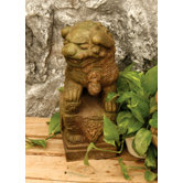 Animals Dynasty Lion Statue