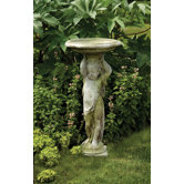 Cherub Mio Birdbath