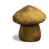 Toadstool Mushroom Statue