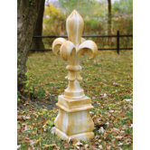 Fleur De Lis Monticello Statue