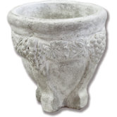Planter Grape Round Urn Planter