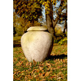 24" Round Jar Planter