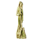 Religious Saint Francis Abstract Statue