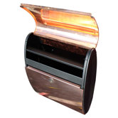 Allux Ellipse Wall Mounted Mailbox