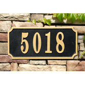 Waterford Address Plaque