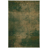 Select Kaleidoscope Inferno Green Rug